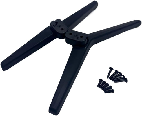 Dranvosk Universal TV Stand Legs Replacement Feet and Mount Base with Screw Set