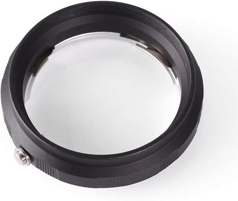 Metal Rear Lens Reverse Protection Filter Ring for Nikon F AI AF-S Mount Camera, Macro Shooting 52mm Thread