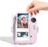 Case for Fujifilm Instax Mini 12, Clear Hard PVC Protective Cover with Adjustable Shoulder Strap