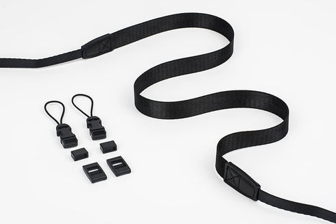 DOROM Universal Adjustable Slim Shoulder Sling Neck Strap for All Camera DSLR SLR (Black)