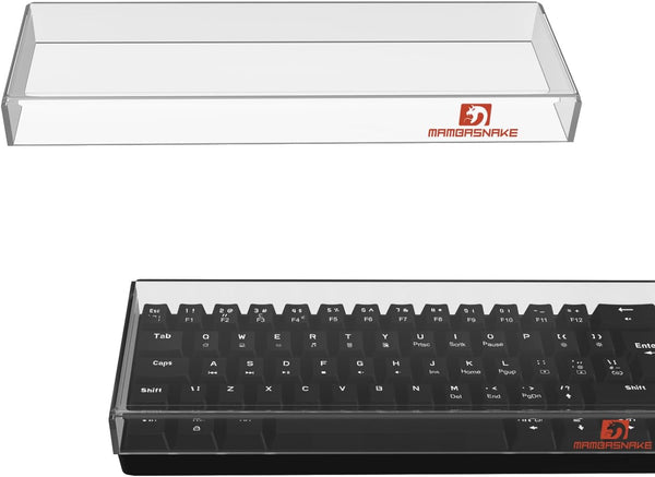 SELORSS Gaming Keyboard Dust Cover, Premium Clear Acrylic Cover for 60% Compact 68 Keys Keychron K6/Razer V3 Mini