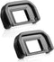 2pcs EF Eyecups Eyepiece Viewfinder Accessories, Compatible For Canon DSLR EOS 1000D