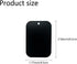 GDMINLO Plate4Pack 2 2 Mount Metal for Magnetic Car Mount Phone Holder with Full Adhesive for Phone Magnet, Rectangle