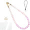 CH.yishi Handmade Natural Gemstone Crystal Beaded Charm Cell Phone Camera Lanyard, Hands-Free