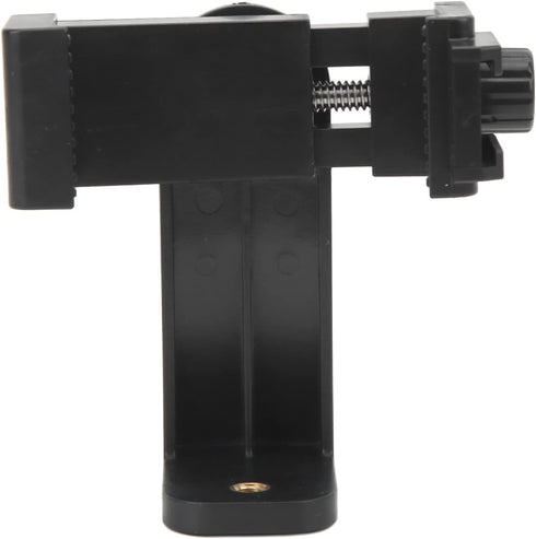Denash 360 1/4 Inch Cell Phone Clip Holder, Rotation Cell Phone Clip Holder with Screw and Cold Shoe Port, Phone Tripod