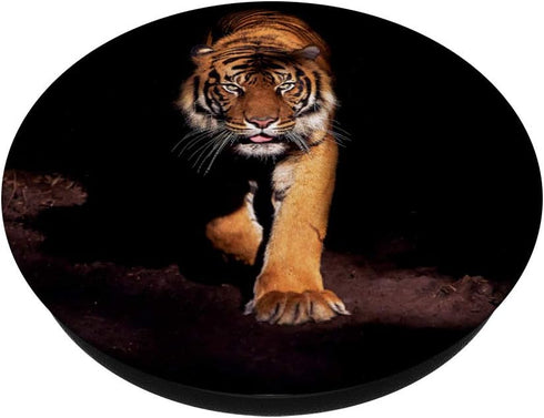 Tiger Face Wild Animal Big Cat PopSockets Swappable PopGrip