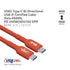 Shopify SEO: Club 3D CAC-1515 4m USB2 Type C to Type C Cable, 240W Charging, 480Mb Data, Certified Bi-Directional.