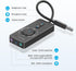 VENTION USB Sound Card, External Stereo Sound Card with Volume Control, USB to 3.5mm Jack Audio Adapter for Windows, Mac, PC, Laptop, Desktop, Headset, Switch and More