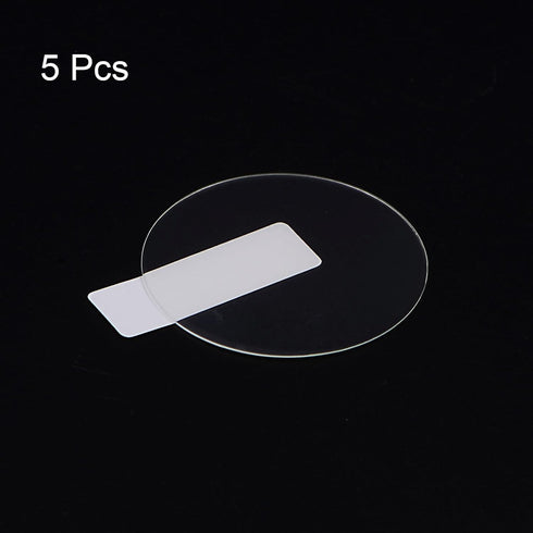 5pcs Watch Glass Screen Protectors, 36.5mm Violet Tempered Glass Anti-Glare for Smartwatch Protection