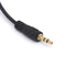 3.5mm Headset Splitter, 5 Way 1/8" 1 Male to 5 Female TRS Stereo Jack Audio Extension Cable Cord