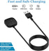 Threeeggs Compatible with Fitbit Versa 3 Charger - USB Charging Cable Dock for Versa 4 Sense 1/2 Smartwatch
