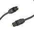 Optical Audio Cable 3ft - Cmple, Slim Fiber Optic, Ultra-Thin Gold Plated Toslink Cable for Soundbar, TV