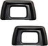 FANZR DK-24 Eyecup Eyepiece Viewfinder Compatible for Nikon D5000 D3000 Camera (2 Pack)