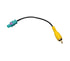 15cm Antenna Adapter for Fakra Male to RCA Male for Car Reverse Backup Rear View Camera Long