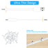 3PCS 10FT Flat Micro USB Power Extension Cable for Wyze Cam, Yi Cam, Oculus Go, Kasa, Nest Cam, Indoor Security