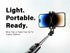 FORGERAY C13 52 Travel Creator Stick for iPhone Portable Selfie Stick Tripod with Remote, Detachable Mount & Stable