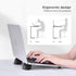 Laptop Risers for Desk, Mini Laptop Cooling Stand, Magnetic Pads Keyboard Riser, Ergonomic for 10-15.6” Laptops
