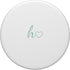 Minimalist White Rainbow Initial Letter H Heart PopSockets Standard PopGrip