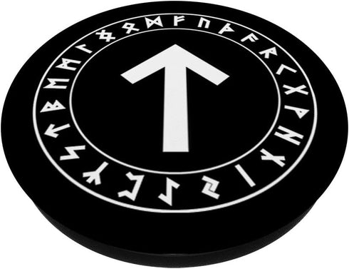 Tyr Norse God Tiwaz Rune PopSockets Swappable PopGrip