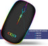 COO LED Slim Mouse with 3 Adjustable DPI, Dual Mode (Bluetooth 5.1 and 2.4G Wireless) for iPad OS 13, MacBook, Laptop,