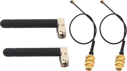 Kaunosta 3dbi 2.4GHz 2.4G WiFi Antenna SMA Male (Inner Pin) Network Bluetooth FPV