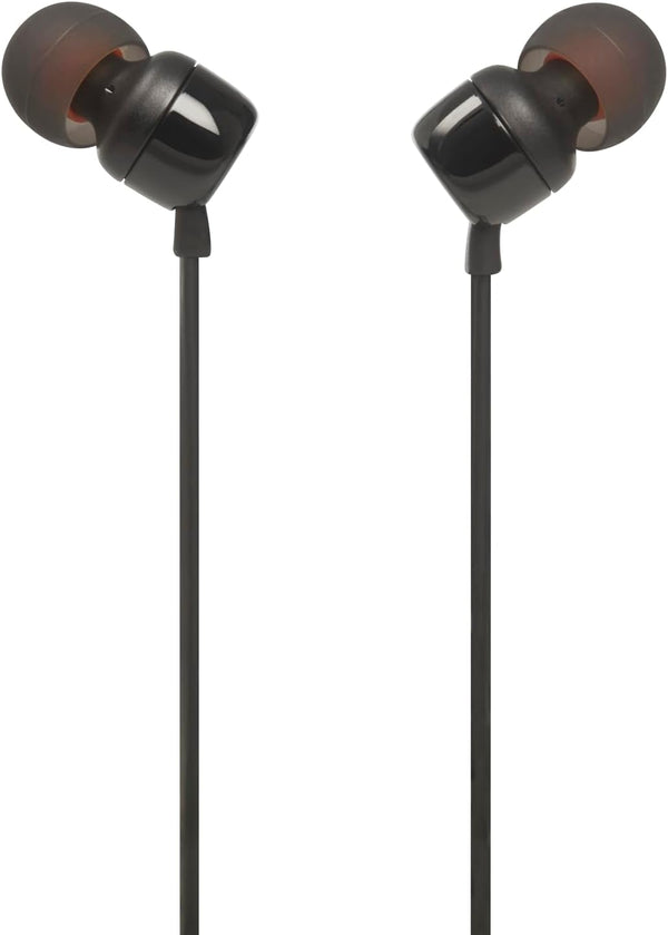 JBL Tune 110 - Wired in-Ear Headphones with JBL Pure Bass Sound,
