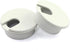 HJ Garden 2pcs Desk Wire Cord Cable Grommets - 1-3/8 inch Hole Cover for Office PC Cable Organizer