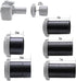 Telescope M48-2 Inches Extension Tube Kit for SLR Cameras, Length 5mm to 30mm, M48x0.75 on Both Sides