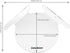 Acrylic Mini Circular Corner Shelf Mount for Security Cameras, Baby Monitors, Speakers, Plants & More, Universal Cam Holder, Easy to Install, Screwless with Damage-Free Replacement Strips (Clear)