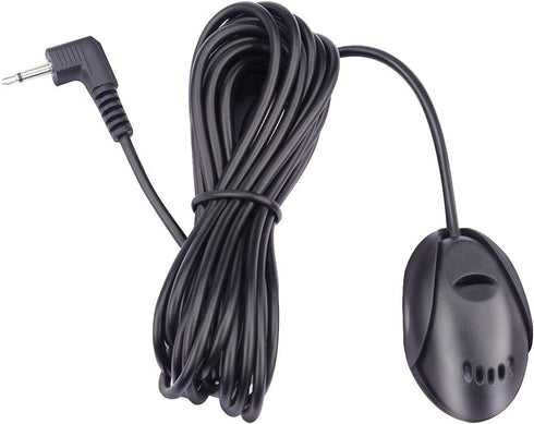 FingerLakes 2.5mm External Microphone Assembly for Car Bluetooth Audio Stereo Radio Receiver GPS DVD with 3m Cable Plug