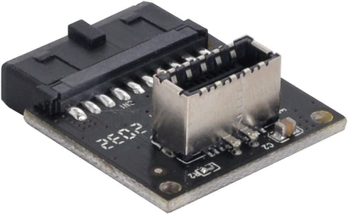 cablecc USB 3.1 Front Panel Socket Type-E - USB 3.0 20Pin Header Male Extension Adapter for Motherboard