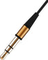 Long Cord Wired Earbuds for TV - Noise-Isolating Bass Earbuds Without Microphone, Extra Comfort, Corded Length.