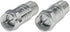 TOJOIN DC Block in-line F-Type RF Coaxial Adapter, 5MHz-2400MHz, 75 Ohm Impedance Connector, 2 PCS