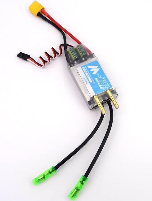 Visit the Store 3-6S 100A 2-Ways 775 RC Boat ESC Water Cooling Speed Controller for Brush Motor RC Tug Bait Fishing