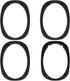 OLYCRAFT 4pcs Car Speaker Spacer Rings 6.9x9.6 Inch Universal Plastic Adapter Ring for Car Audio Speakers