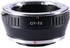 K&F CONCEPT X-Pro1 Lens Mount Adapter Compatible with Contax/Yashica (Also Know as c/y) Lens to Fujifilm Mirrorless