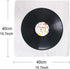 Lucausd 15''x15'' 5 Pack Record Cleaning Cloth, Big Size Anti-Static Microfiber Lint Free Cleaner for LP Vinyl Record