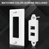 ZEXMTE White HDMI and USB 3.0 Wall Plate Charger Outlet Mount Socket Cover for High-Speed Charging Panel