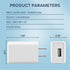 Wall Charger Cube, 5V2A USB Power Supply Charging Block, Universal Wall Plug for iPhone, Samsung Galaxy, LG (2PCS)