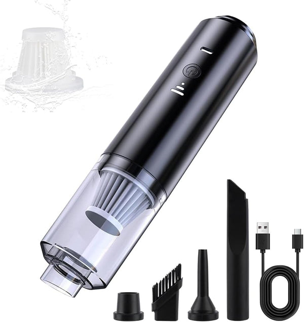 IFTHFOUR Computer Vacuum Cleaner Cordless, Strong Suction & Blowing 4-in-1 Handheld with