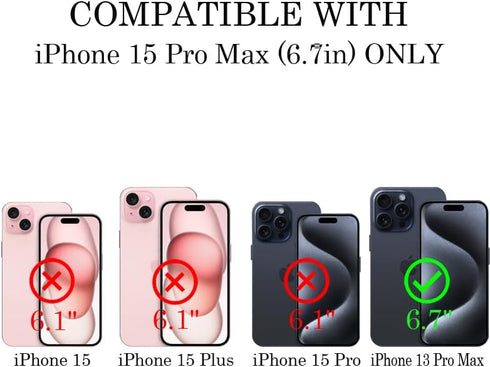 Retro Cassette Tape Case for Phone 15 Pro Max with Stand,Drop Protection Slim Phone Case Cover for Phone 15 Pro Max 6.7in - Color Cassette Tape