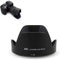 JJC Lens Shade for Nikon AF-P DX NIKKOR 18-55mm f/3.5-5.6G VR Lens, No Vignetting Reverse Attaching
