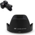 JJC Lens Shade for Nikon AF-P DX NIKKOR 18-55mm f/3.5-5.6G VR Lens, No Vignetting Reverse Attaching
