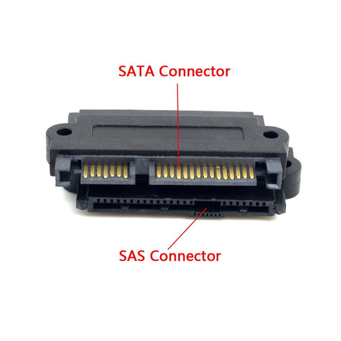 chenyang SAS to SATA Adapter, SFF-8482 29Pin SAS Hard Disk Drive to Motherboard SATA 22Pin Converter