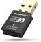 WiFi Adapter for Desktop PC, USB WiFi Adapter, Bluetooth WiFi 2-in-1, 600Mbps Dual Band Wireless Network, Plug and Play
