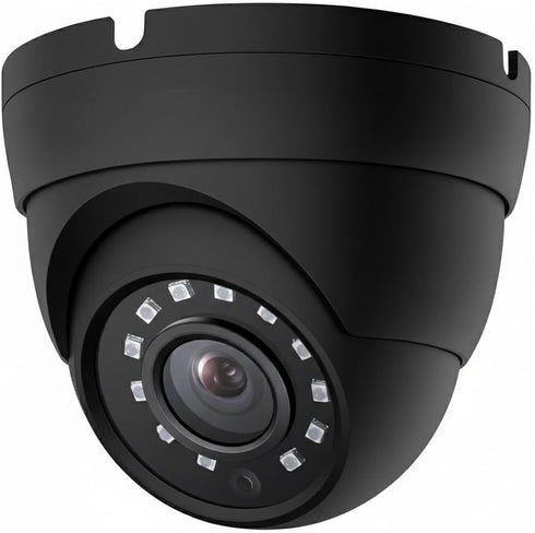 Real HD 2MP Dome TVI AHD CCTV Surveillance Security Camera, 2.8mm 100 Wide Viewing