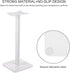 Headphone Stand Headset Holder with Aluminum Supporting Bar - Flexible Anti-Slip Earphone Stand for All Headphones
