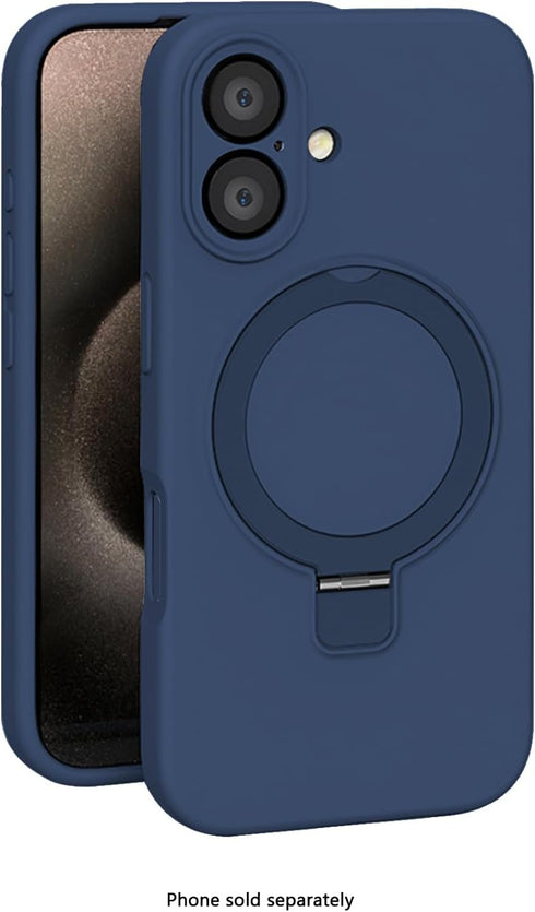 ZERODAMAGE SAHARA CASE 17, (CP00908) Sahara - Venture Series Silicone Kickstand Case Compatible with Magsafe for iPhone