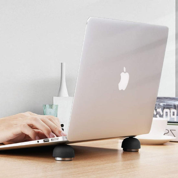 Laptop Cooling Stand, Ergonomic Laptop Cooling Pad, Small Invisible Cooler Ball for Laptop Computer
