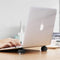 Laptop Cooling Stand, Ergonomic Laptop Cooling Pad, Small Invisible Cooler Ball for Laptop Computer